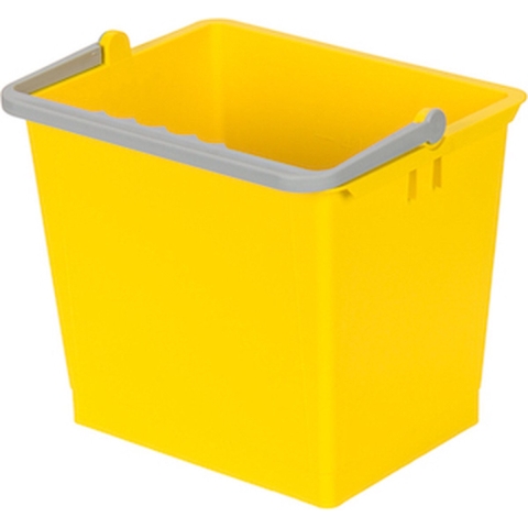 Gele Emmer 24 x 20 x 20 cm - 6 liter