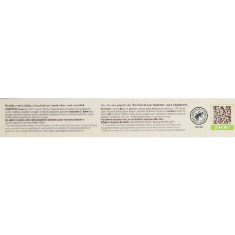 4x Céréal Chocolate Chip Cookie Hazelnoot 130 gr