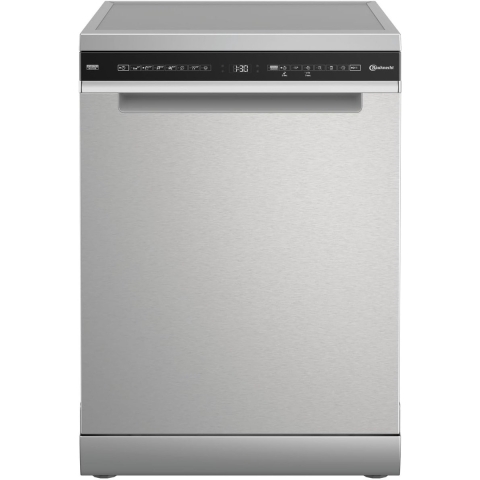 Bauknecht B7F HS51 X - Vrijstaande Vaatwasser - 15 couverts 41 dB - Zilver