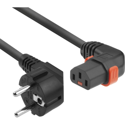 ACT Netsnoer CEE 7/7 male (haaks), C13