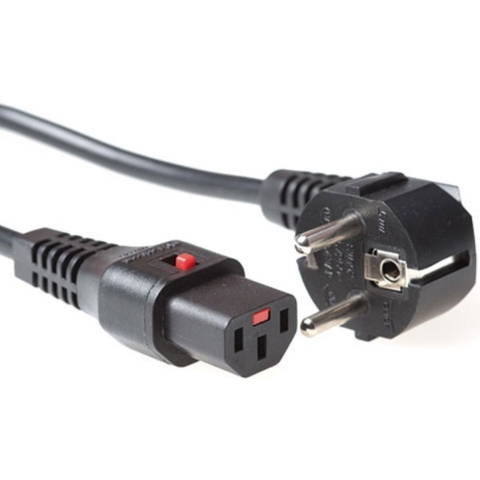 ACT Netsnoer CEE 7/7 male (haaks), C13