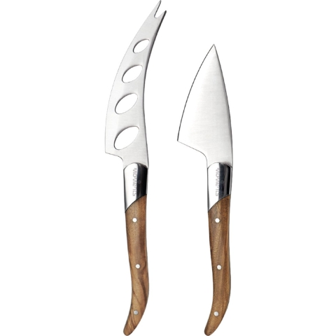 Moments Kaasmessen Olijfhout set van 2 (m/h)