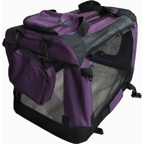 Topmast Nylon Hondenbench Premium Paars 49.5 x 34.5 x 35 cm