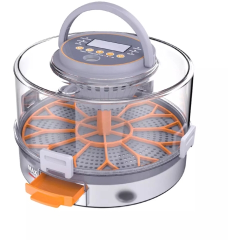 Broedmachine grijs & transparant