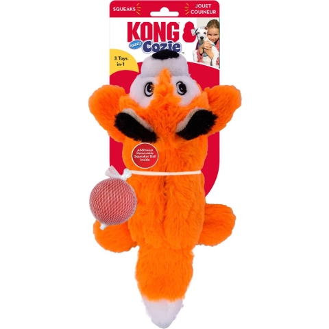 KONG Cozie Pocketz Fox Md