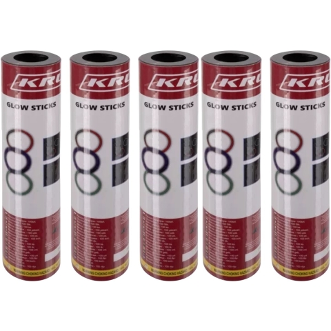 Kruzzel Glow sticks - 500x stuks - multi color - L20 cm - buigbaar - glow in the dark -