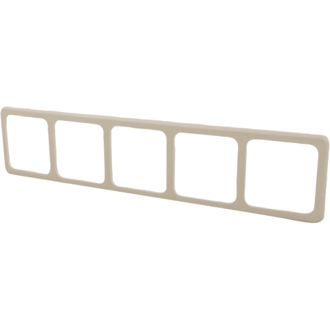 Peha Standard Afdekraam | Inbouw | 5-voudig | Crème - 66.010.28