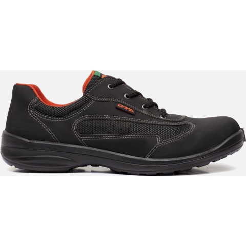 EMMA Werkschoen Anne D Laag S1P | Zwart | Maat 38 - 8715316111686