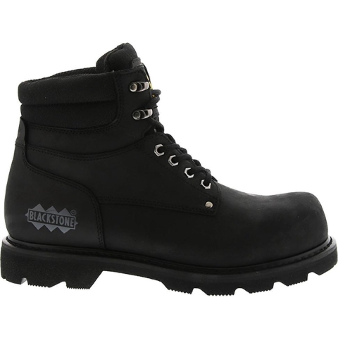 Blackstone Werkschoen 520 Hoog S3 | 520 Zwart | Maat 45 - 00.027.001.45