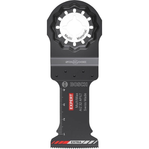 Bosch Accessoires EXPERT Starlock CoatedCarbide invalzaagblad AIZ 32 APILT Carbide, Multimaterial, Curved-Tec 32 x 46 mm 1 - 2608902394