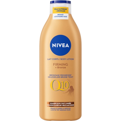 3x NIVEA Q10 Firming en Bronze Bodylotion 400 ml