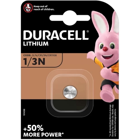 10x Duracell Foto Batterij 1-3N 1 stuks