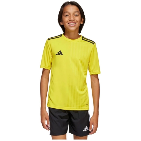 adidas Performance T-Shirt - CAMPEON25 JSY Y - TMYELL/Black - adidas Performance - 6 jaar (116) - T-Shirts