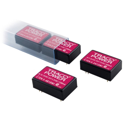 TracoPower TEN 5-2410WI DC/DC-converter, print 24 V/DC 3.3 V/DC 1.2 A 5 W Aantal uitgangen: 1 x Inhoud 1 stuk(s)