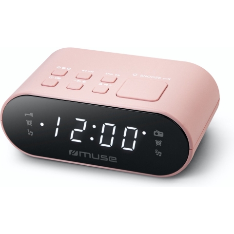Muse FM wekkerradio, roze