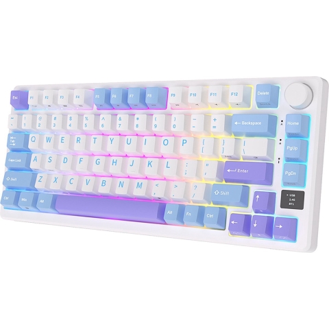 ROYAL KLUDGE RK-M75 Taro Milk Keyboard