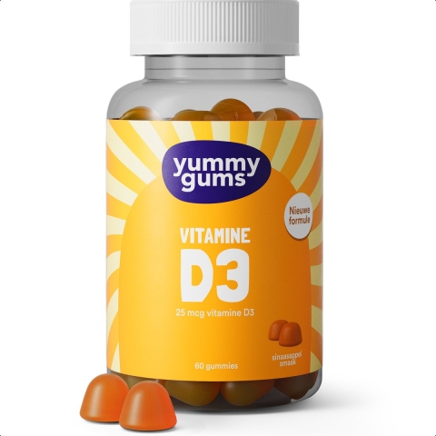 Yummygums Vitamine D3 60 gummies