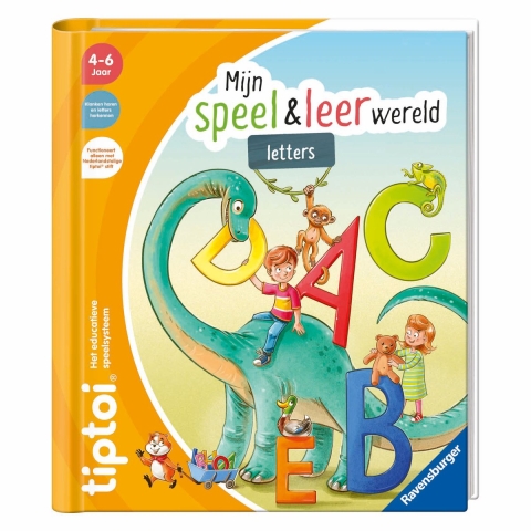 Top1Toys Ravensburger Tiptoi boek mijn speel en leer wereld letters