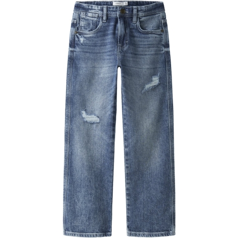 Name It Jeans - NkmRyan - Medium+ Blue Denim - Name It - 10 jaar (140) - Jeans