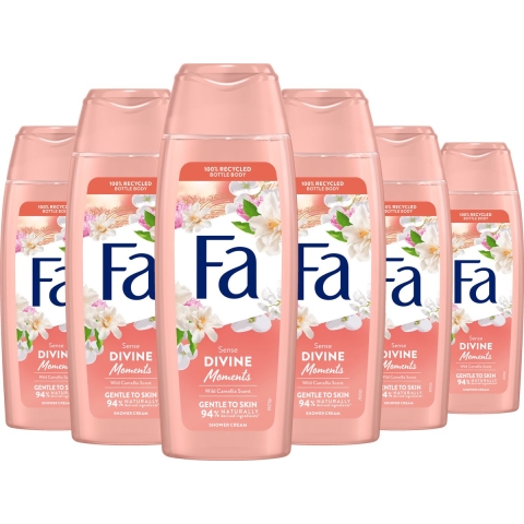 6x Fa Douchecrème Divine Moments 250 ml