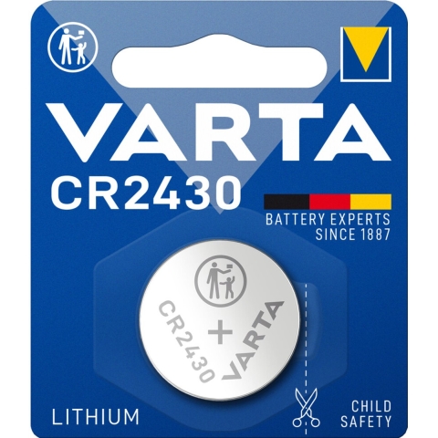 5x Varta Lithium Coin CR2430 Blister