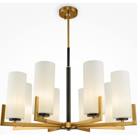 Maytoni kroonluchter fortano en messing Ø76