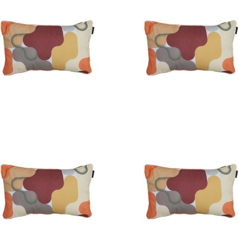 Madison sierkussen grafi bordo ca. set van 4