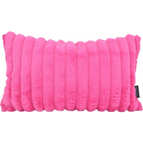 NOVÉE Rosie rib roze | 30 x 50 cm | kussenhoes | polyester