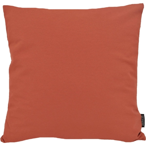 Gek op kussens! Sierkussen florea uni roodbruin | 45 x 45 cm | katoen/polyester