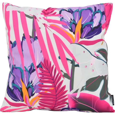 Gek op kussens! Sierkussen nayara leaves | 45 x 45 cm | katoen/polyester