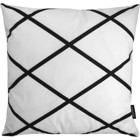 Gek op kussens! Sierkussen soft criss cross square | 45 x 45 cm | katoen/polyester