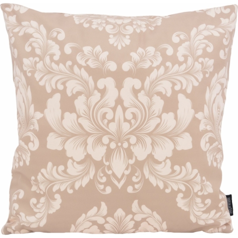 Gek op kussens! Sierkussen barok beige/roze | 45 x 45 cm | katoen/polyester