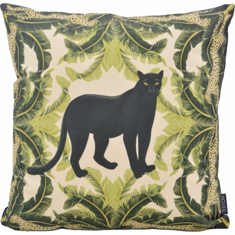 NOVÉE Sierkussen wild jungle #1 | 45 x 45 cm | velvet/polyester