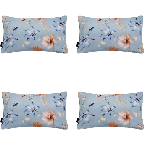 Madison sierkussen florina blue ca. set van 4
