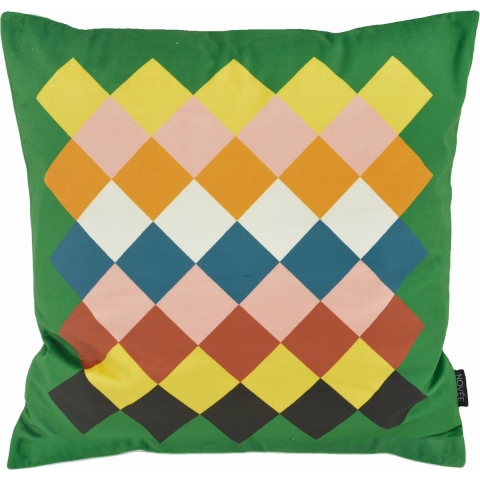 NOVÉE Sierkussen velvet retro #1 | 45 x 45 cm | polyester