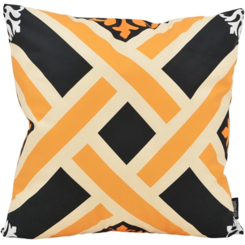 Gek op kussens! Sierkussen ornament tile #4 | 45 x 45 cm | katoen/polyester