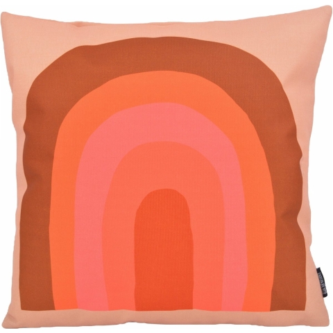 Gek op kussens! Sierkussen rainbow | 45 x 45 cm | katoen/linnen