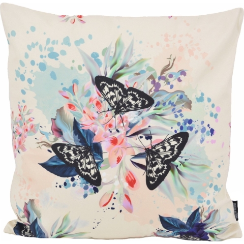Gek op kussens! Sierkussen vlinders | 45 x 45 cm | katoen/polyester