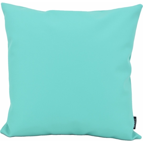 NOVÉE Sierkussen jax aqua outdoor | 45 x 45 cm | pu leder