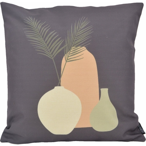 Gek op kussens! Sierkussen ceramic vases #4 | 45 x 45 cm | katoen/linnen