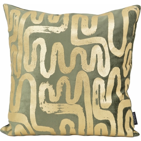 NOVÉE Sierkussen naja verde | 45 x 45 cm | velvet/viscose