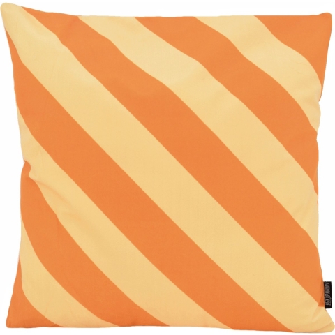 Gek op kussens! Sierkussen stripe oker/ | 45 x 45 cm | katoen/polyester