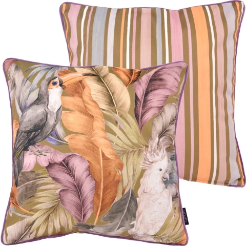 NOVÉE Velvet noura paars | 45 x 45 cm | kussenhoes | velvet/polyester