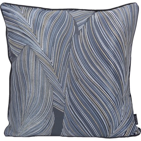 NOVÉE Midnight leaves | 45 x 45 cm | kussenhoes | jacquard/polyester