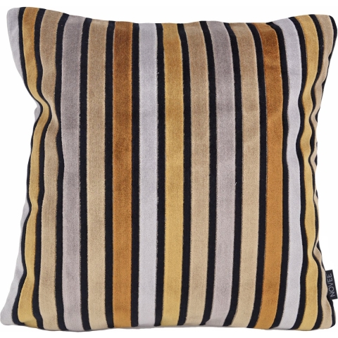 NOVÉE Sierkussen mara stripe | 45 x 45 cm | velvet/viscose