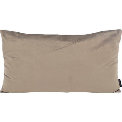 Gek op kussens! Sierkussen velvet taupe long | 30 x 50 cm | velvet/polyester