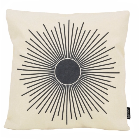 Gek op kussens! Sierkussen jari sun | 45 x 45 cm | katoen/linnen