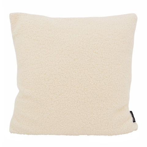 Gek op kussens! Teddy crème | 45 x 45 cm | kussenhoes | polyester