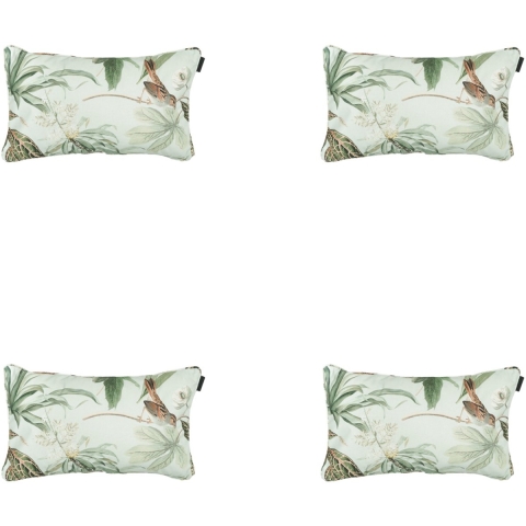 Madison sierkussen grasse green ca. set van 4