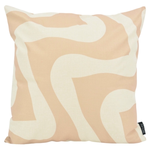 NOVÉE Sierkussen abstract swirl outdoor | 45 x 45 cm | katoen/polyester